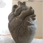 Skulptur Herz