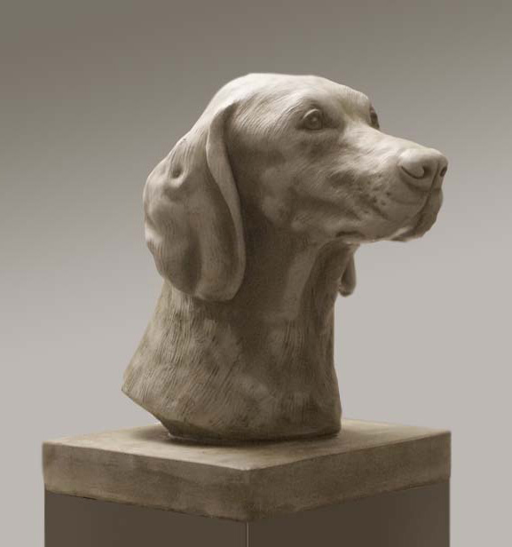 Hunde Statue