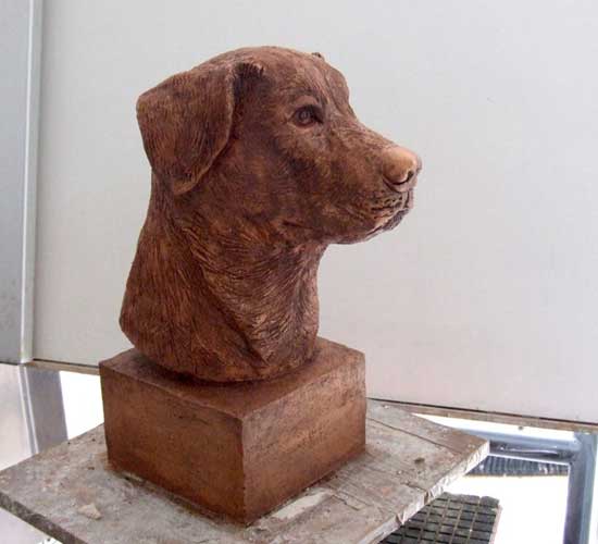 Hunde Portraitbüste