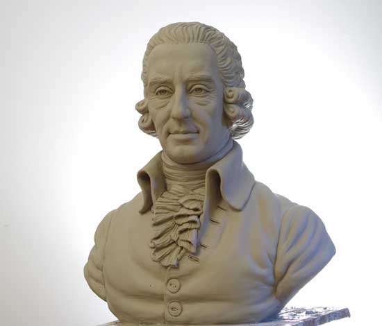 Büste, Portraitbüste Adam Smith