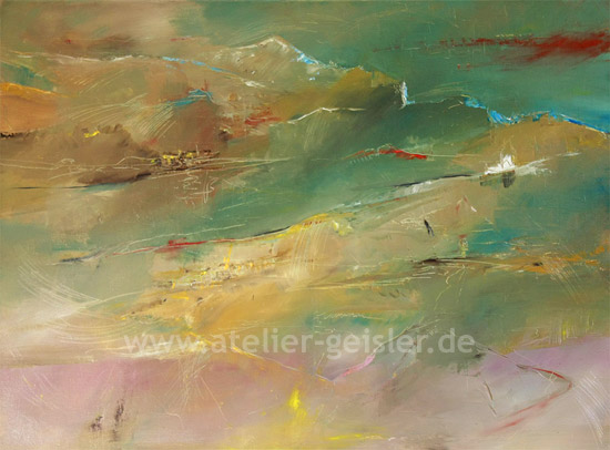 Stella Hettner "beyond the wind" 40x80 | Abstrakt, Abstrakte malerei,  Malerei kunst